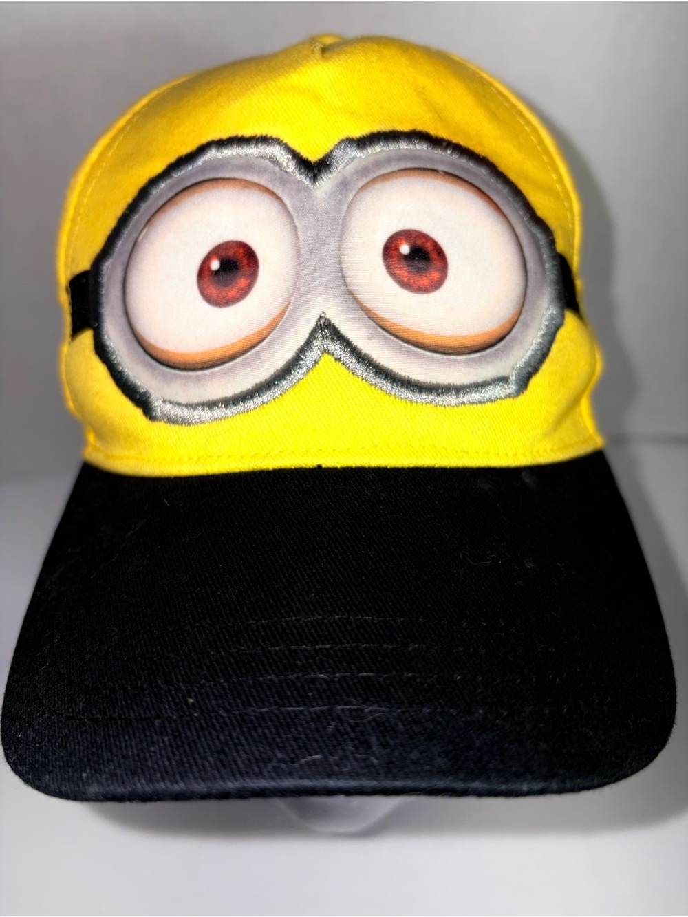 Minions Goggles Yellow & Black Adjustable Youth Baseball Cap Hat kids Unisex